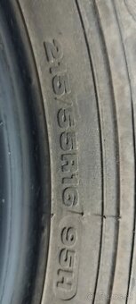 Predám 1 letnú pneumatiku 215/55 R16 95H Dunlop - 2