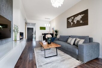 Rozkladací gauč šedý 245cm - 2