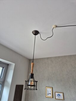 Závesná vintage lampa Riviera Maison - 2