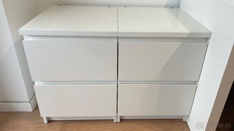 Ikea Malm komody s 2 zásuvkami (nočné stolíky) - 2