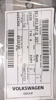 Nápis Škoda pre Octaviu 4 - 2