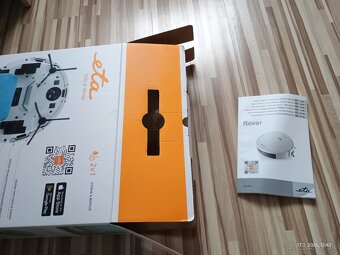 Robotický vysávač ETA ružový - 2