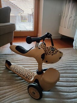 Scoot & Ride Highwaykick 1 Leopard + originál prilba - 2