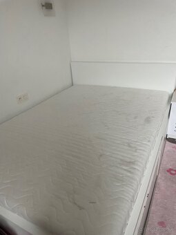 Manželská posteľ s madracom - 2