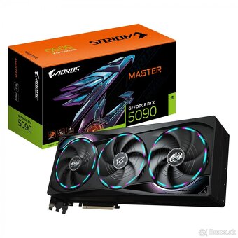Gigabyte GeForce RTX 5090 skladom viacero druhov - 2