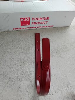 Strešné háky KJG farba ral 3009 - 2