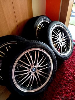 Predám elektróny BMW 5x120  225/45 R17 - 2