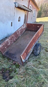 Predam vlecku vhodna za malotraktor - 2