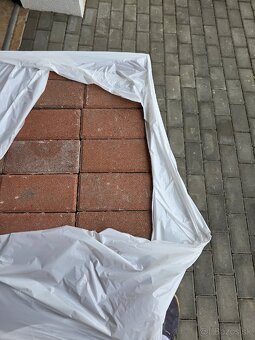 Dlažba Diton červená 20x10x4cm - 2