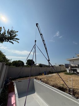 Autodoprava s hydraulickou rukou - dosah 25m - 2