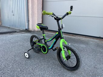 Bicykel Leader Fox Keno 14 black 2018 - detský bicykel - 2