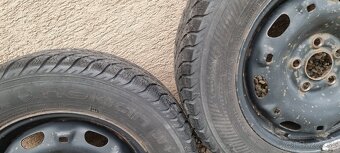 Predam 4x175/70 r14 Nokian, plechové disky 5x100r14,Skoda VW - 2