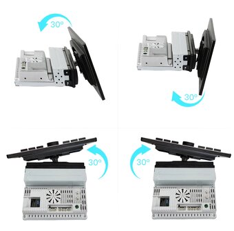 10.6"uni.otočné,1DIN,autorádio,4+64GB,bezdrôtové CarPlay+An - 2