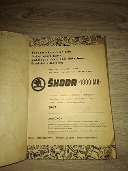 Zoznam náhradných dielov Škoda 1000 - 2