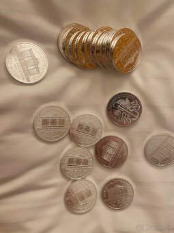 Strieborné 1oz mince Wiener Philharmoniker - 2