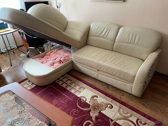 Sedacia súprava kožená - 2