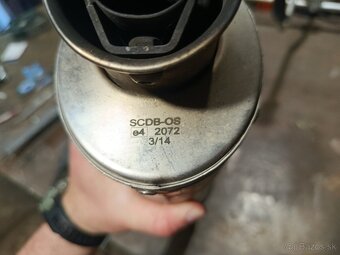 Výfuk Šcorpion z BMW gsf650 - 2