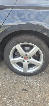 Vw škoda alu disky + pneu R17 215/55 - 2
