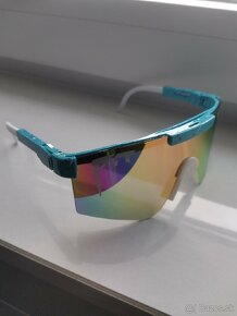 Športové slnečné okuliare Pit Viper (modré-ružové sklo) - 2