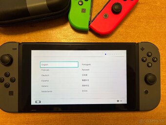 Nintendo Switch V2 + príslušenstvo – 1. majiteľ - 2