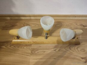 Drevená lampa - 2