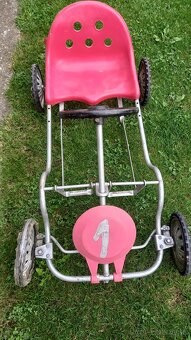 Retro šlapacia motokára - 2