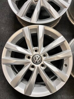 5x112 R16 originál alu VW Touran - ET 48 - TOP STAV - 2