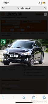 Predná kapota na Mitsubishi asx - 2