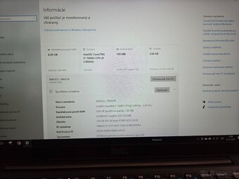 Dell Latitude 7480 | 14" | Intel i7-7600U | 8GB |256GB SSD - 2