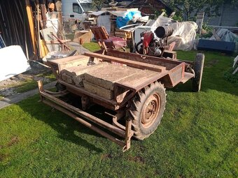 Predám malotraktor domácej výroby Jawa 250 - 2