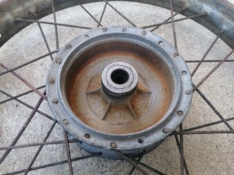 Predám predné koleso na Jawa 555 pionier - 2