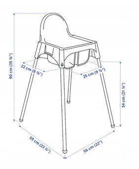 Detská jedálenská stolička - 2