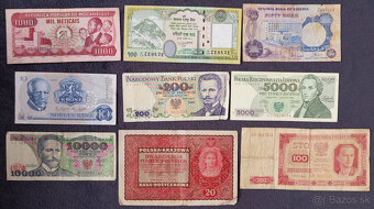 Bankovky z obehu svet 3 - 2