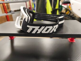 Okuliare Thor mx detské biele - 2