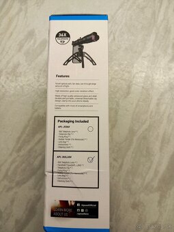 Smartphone 36 x Telephoto. - 2