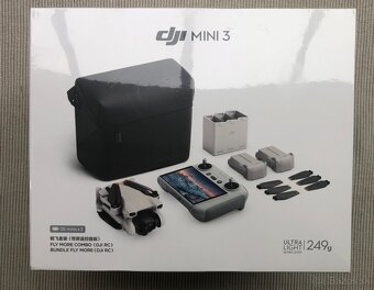 DJI Mini 3 Fly More Combo (DJI RC) - Nový - 2