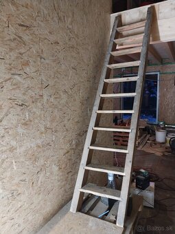 Schody drevené - 2