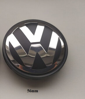 VW stredové krytky disku 56, 63, 65, 70 a 76mm - 2