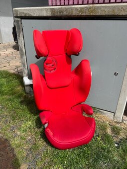 Detská sedačka Cybex, červená ISOFIX - 2
