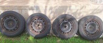 starsie plech disky R16 + pneu - 2