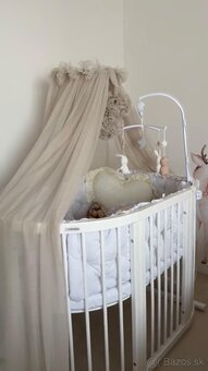 Predám rastúcu oválnu postieľku Mimiko - 2
