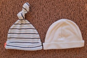 Novorodenecké čiapky 2ks - 2