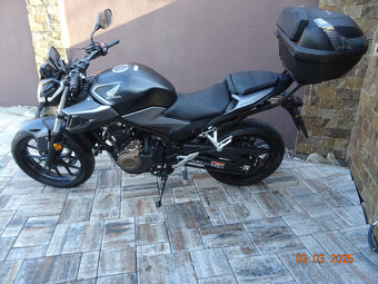 Honda CB500FA čierna r.v.05/2021,ABS, 1600 km. - 2