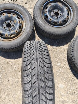 5x100 R14 zimné kolesa - 2