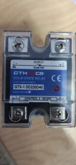 Bipolárne relé 3-32V, 12 - 220 V DC 40 A - 2