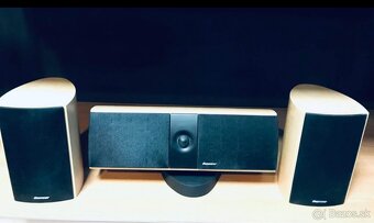 Reproduktory Pioneer S-CR52-QL čierne/imitácia dreva - 2