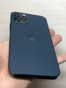 IPHONE 12 PRO • 128 GB • BATÉRIA 100 % • MODRÁ - 2