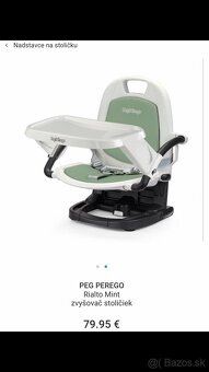 Nadstavec na stolicku Peg Perego - 2