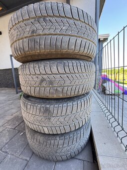 Elektróny audi originál, 5x112/R17 + zimné pneu - 2