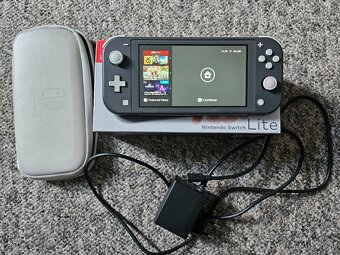 Nintendo Switch Lite+puzdro+microSD - 2